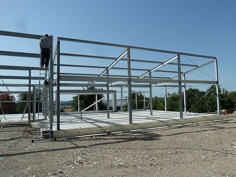 Baugrundstück - Stahlbau Baugrundstück - Stahlbau