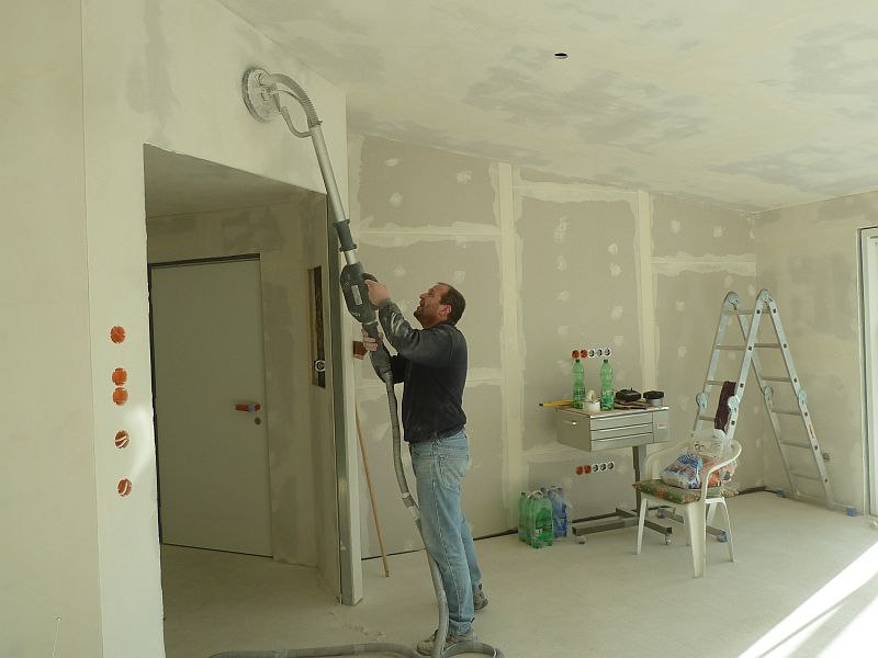 Innenausbau - Schleifen... Innenausbau - Schleifen...